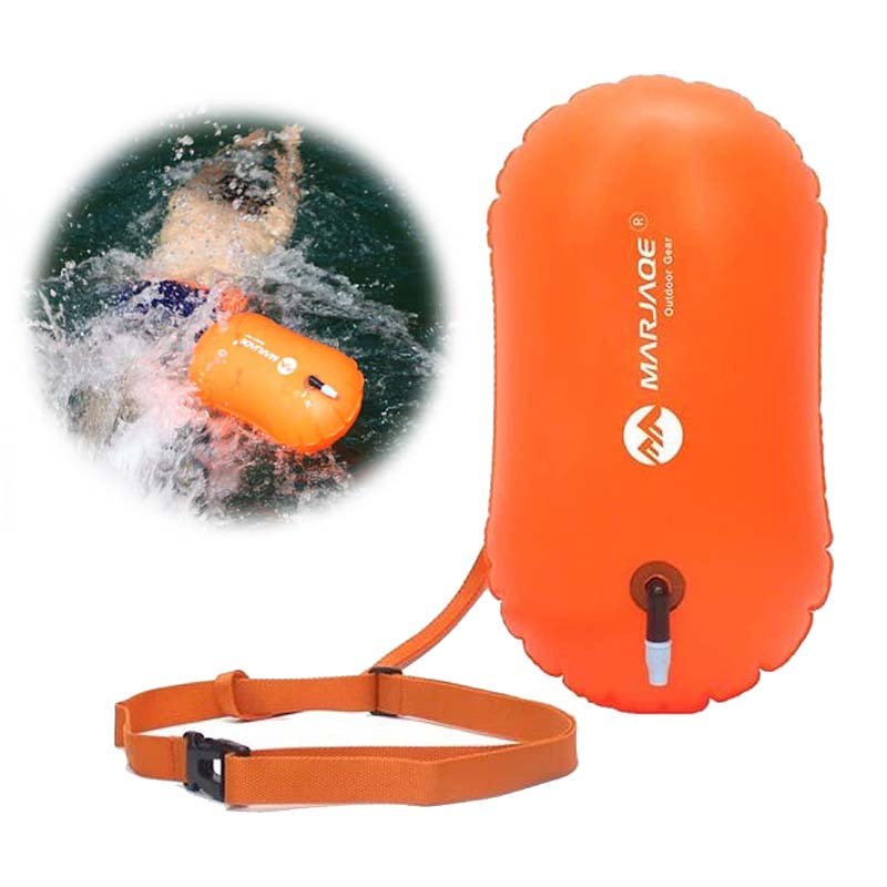 Swim Buoy Open Water - Inflatable Swimming Buoy Safety Buoy PVC