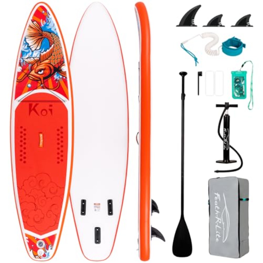 Inflatable Paddle Board Stand  – Stand Up Paddle Leash Bewertung und Preis