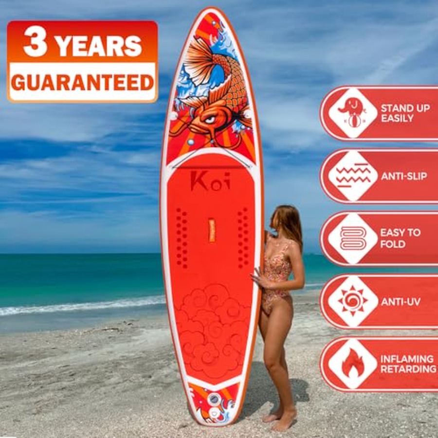 Inflatable Paddle Board Stand  – Stand Up Paddle Leash Bewertung und Preis