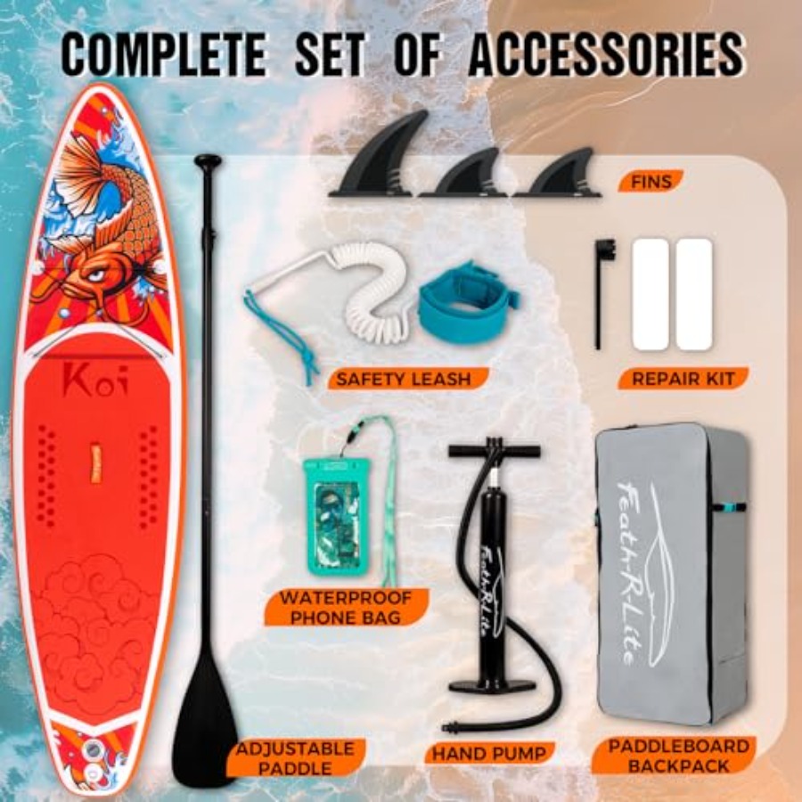 Inflatable Paddle Board Stand  – Stand Up Paddle Leash Bewertung und Preis