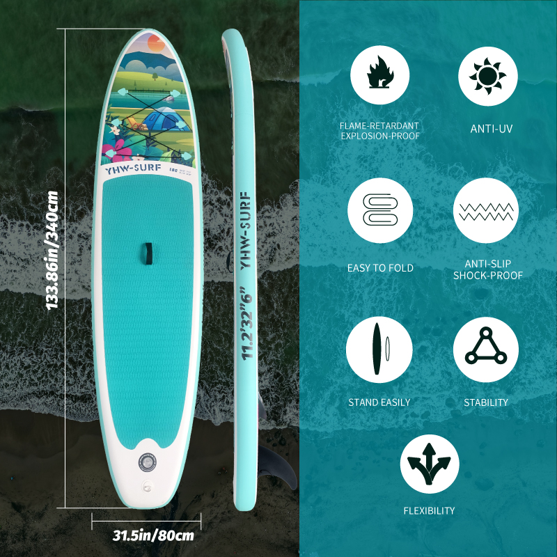 Inflatable Stand-Up Paddle Boa – Stand Up Paddle Leash Bewertung und Preis