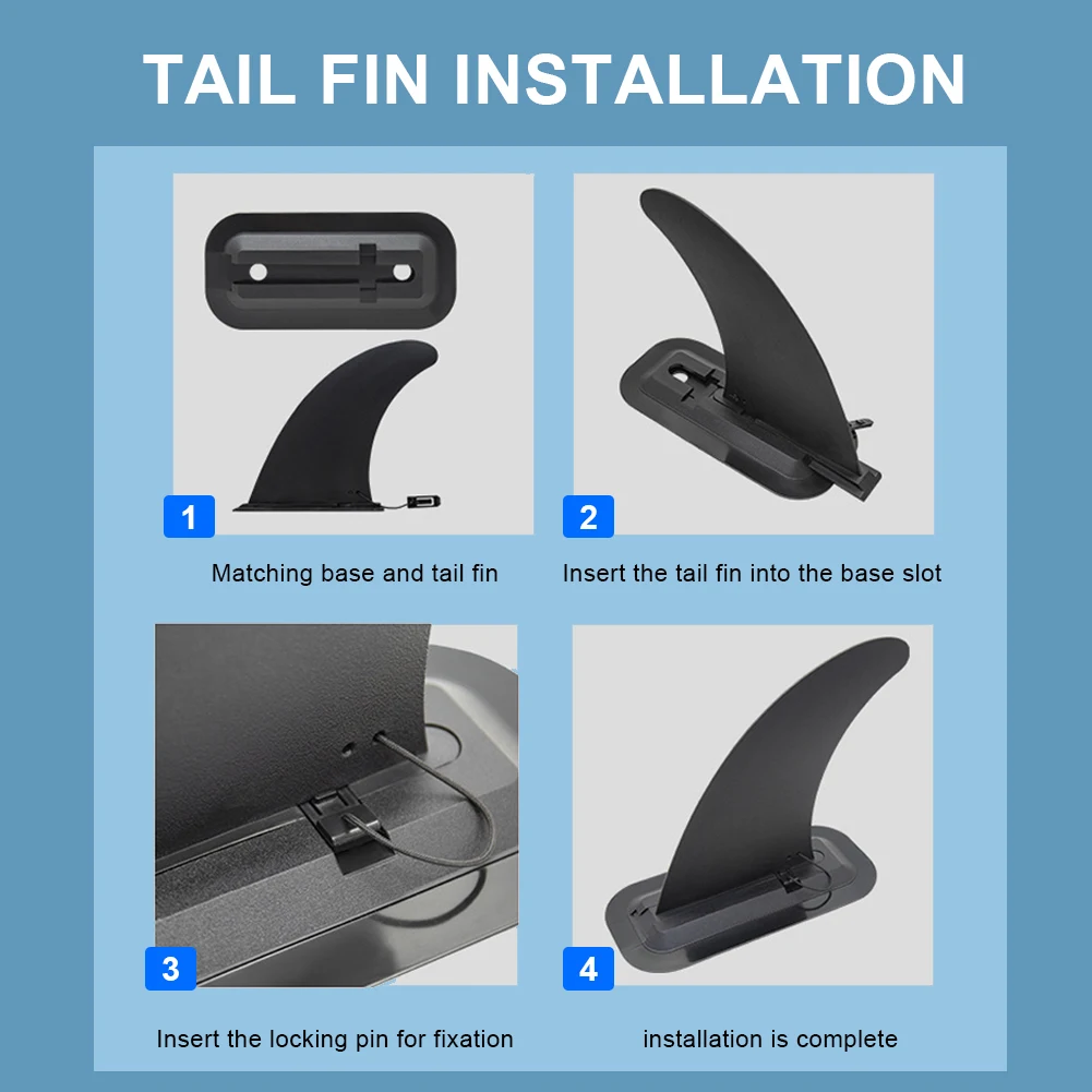 Slide-in Surfboard Fin Detacha – Stand Up Paddle Leash Bewertung und Preis