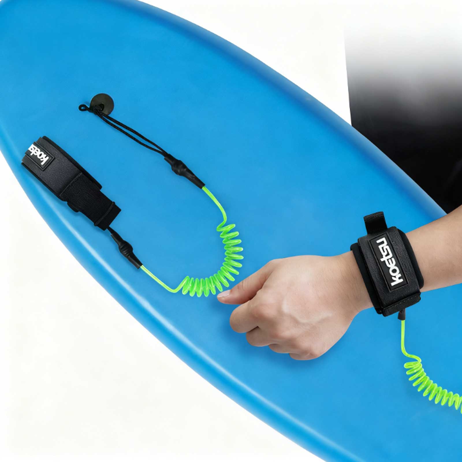Coiled Bodyboarding Leash TPU  – Stand Up Paddle Leash Bewertung und Preis