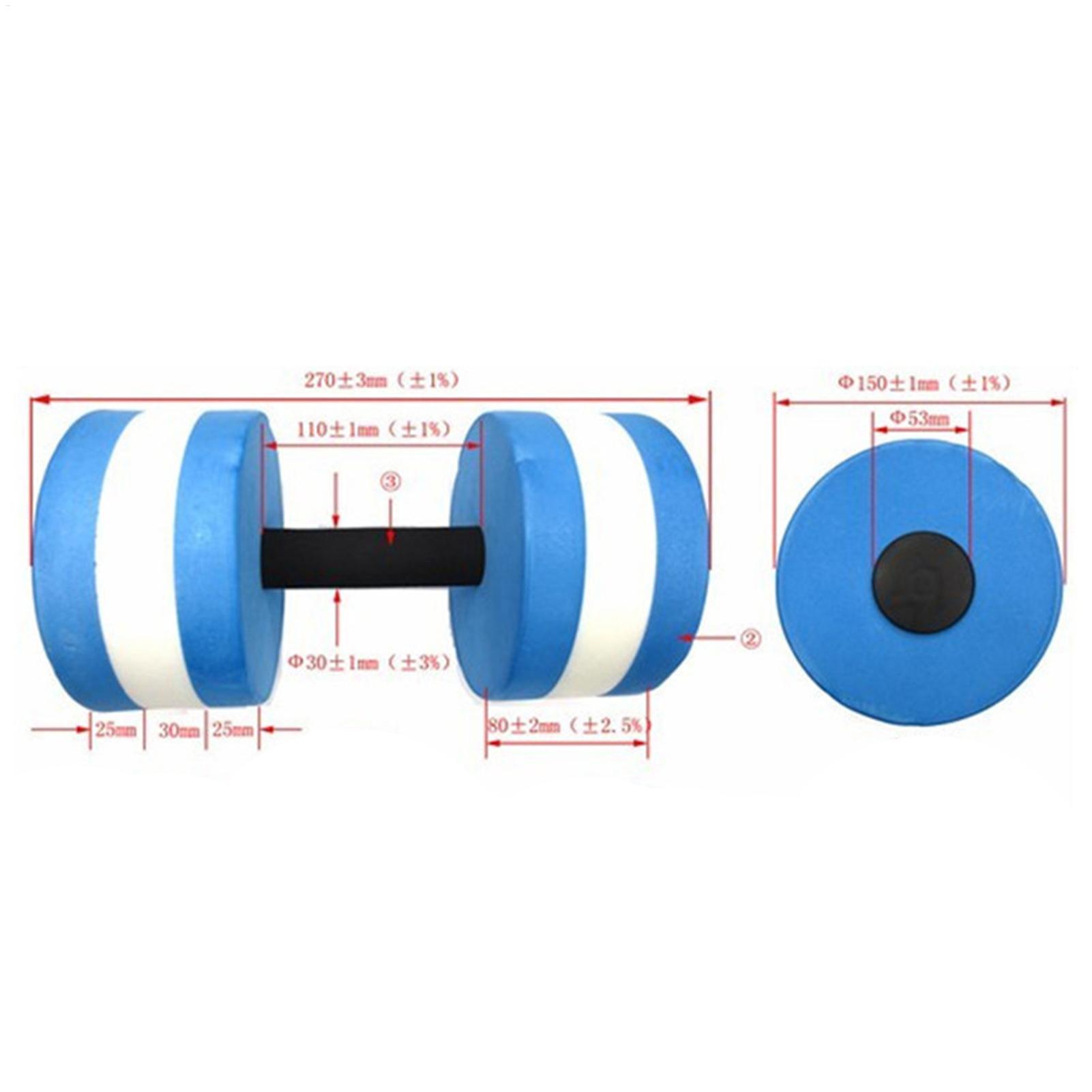 1/2pcs EVA Water Dumbbell Pool – Aquatic Sports Equipment Bewertung und Preis