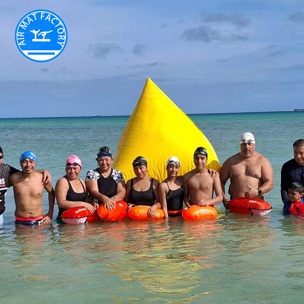 Inflatable Triangular Floating – Swim Buoy Open Water Bewertung und Preis