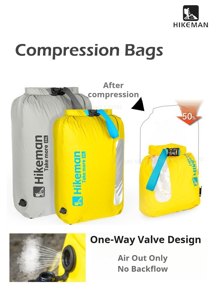 HIKEMAN Vacuum Compression Bag – Dry Bag Roll Top Bewertung und Preis