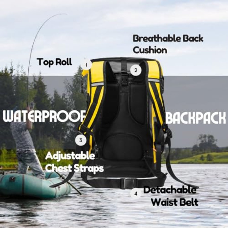 Waterproof Dry Bag Backpack fo – Dry Bag Roll Top Bewertung und Preis