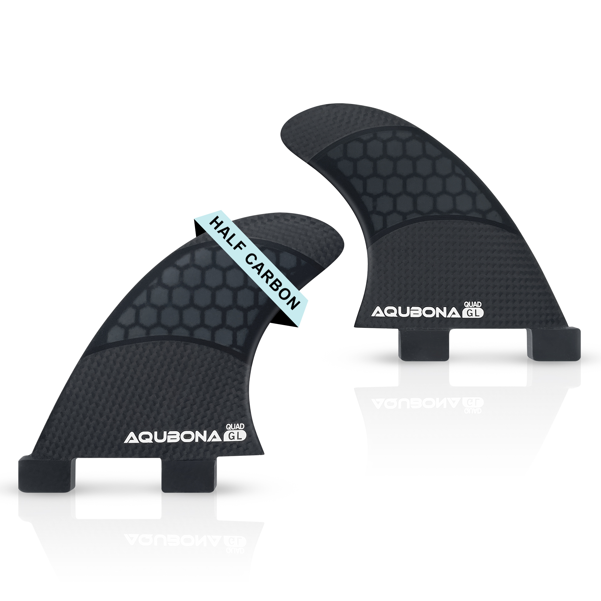 AQUBONA 3 Pcs Surf Fin Half Ca – Stand Up Paddle Leash Bewertung und Preis