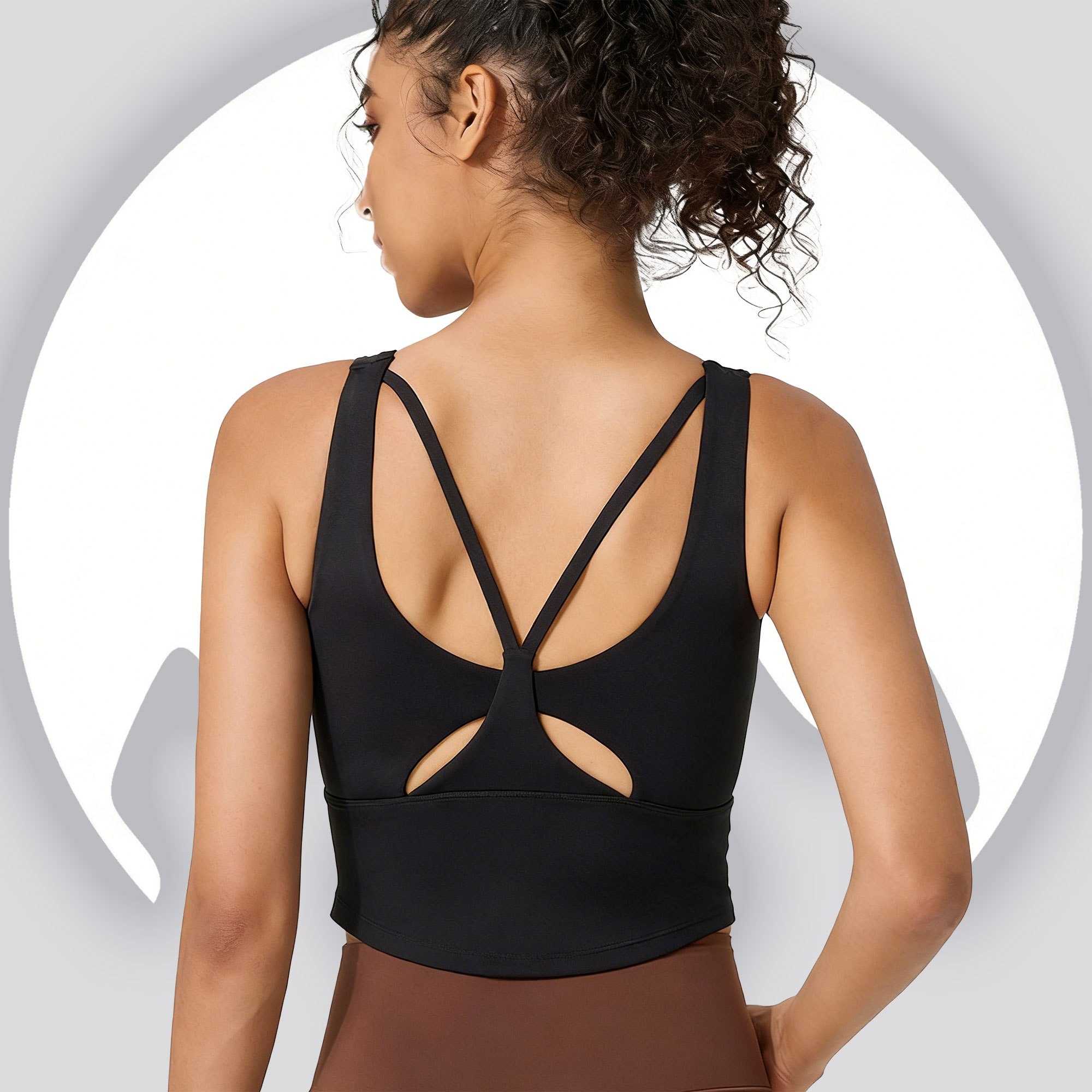 Women's Fixed Cup Yoga Sports  – Aquatic Sports Bra Bewertung und Preis