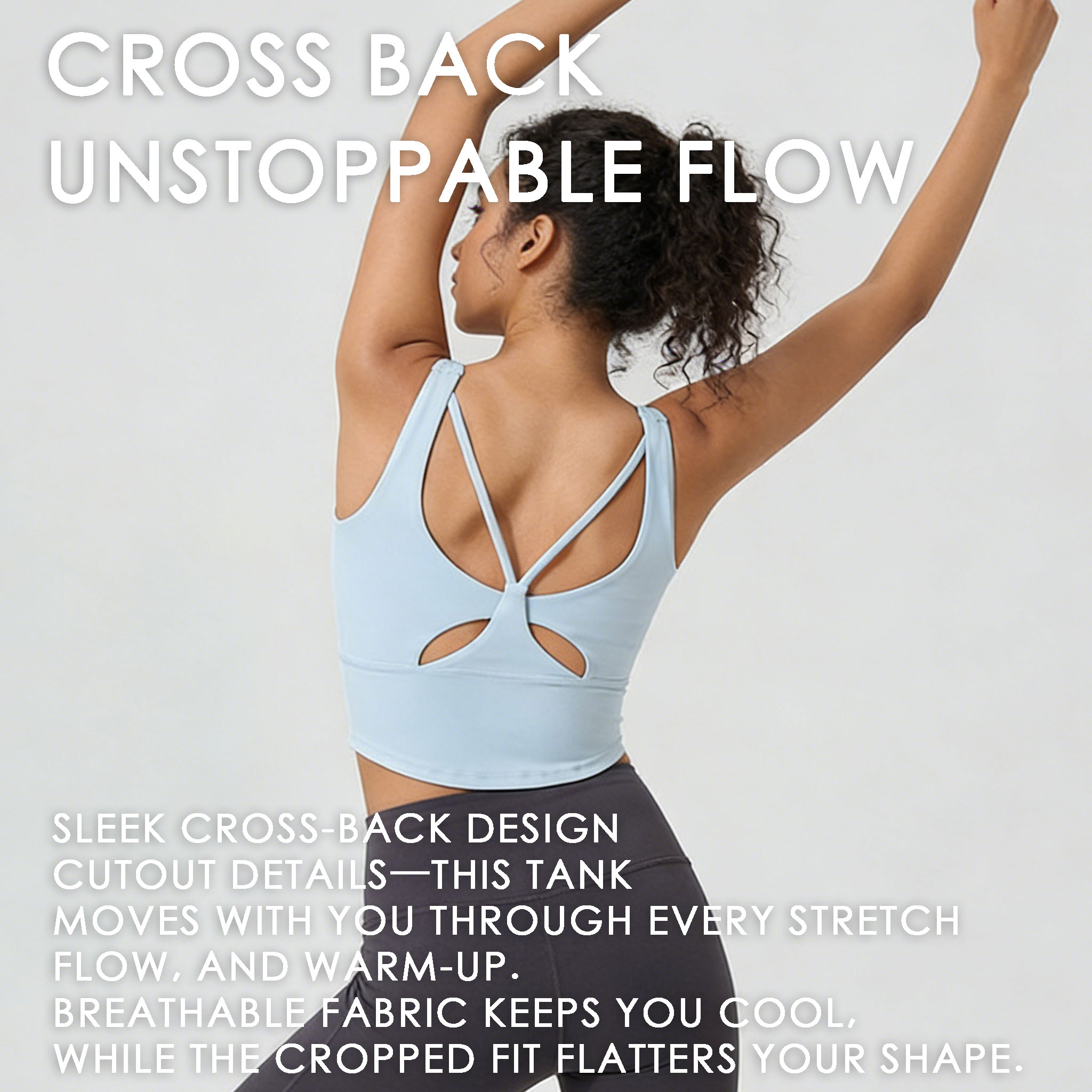 Women's Fixed Cup Yoga Sports  – Aquatic Sports Bra Bewertung und Preis