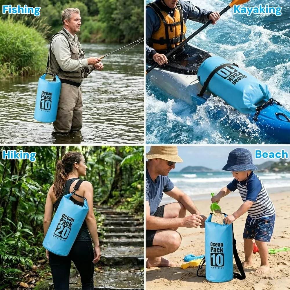 500D Waterproof Dry Bag Floati – Dry Bag Roll Top Bewertung und Preis