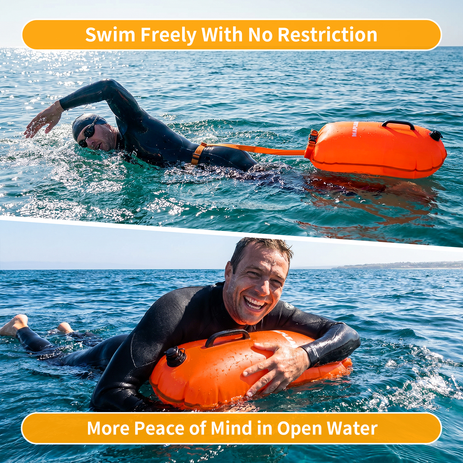 MAPLEAF Swimming Buoy Tow Floa – Swim Buoy Open Water Bewertung und Preis