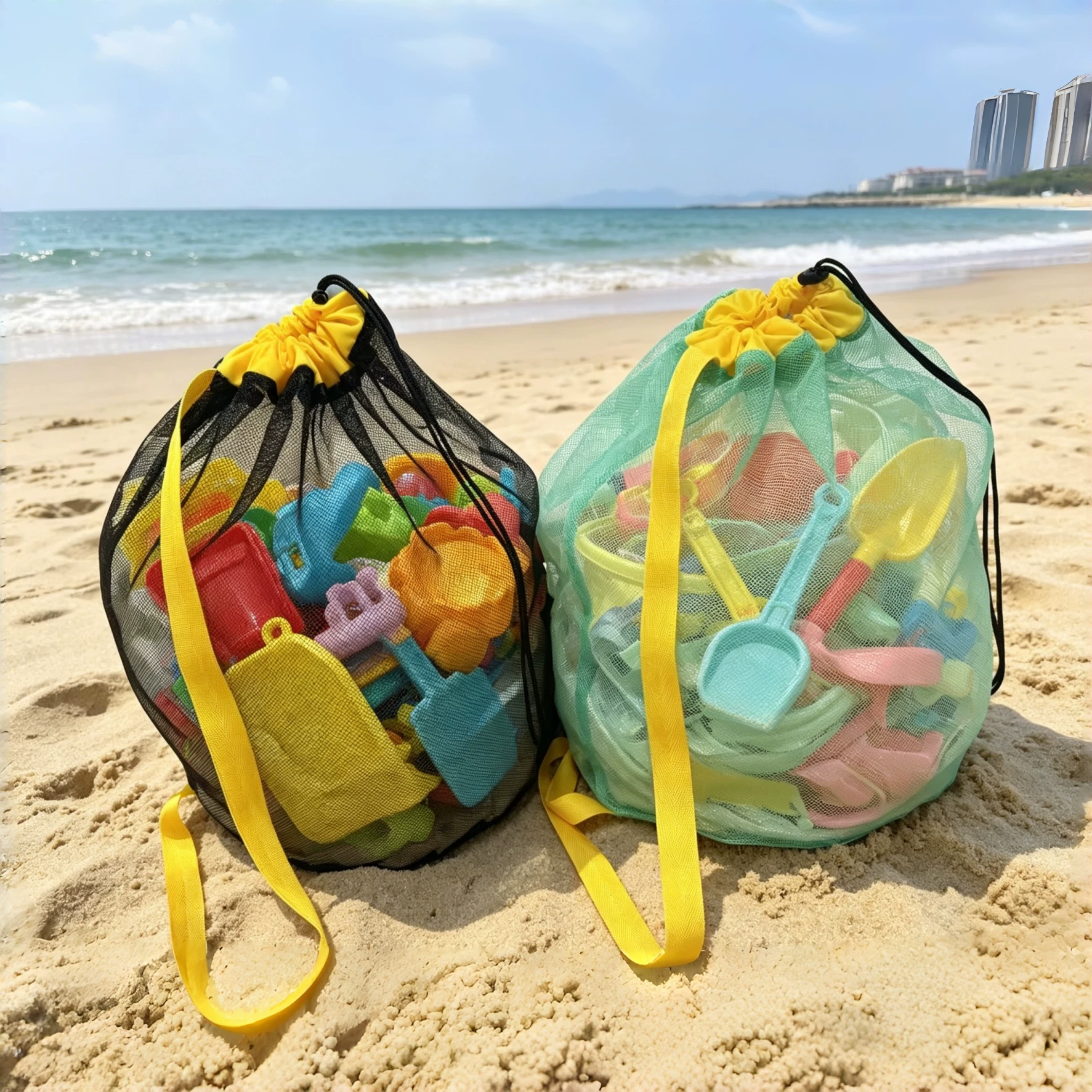 Large Mesh Drawstring Beach Ba – Dry Bag Roll Top Bewertung und Preis