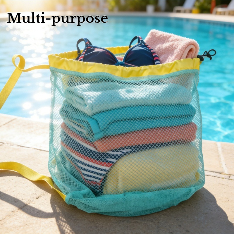 Large Mesh Drawstring Beach Ba – Dry Bag Roll Top Bewertung und Preis