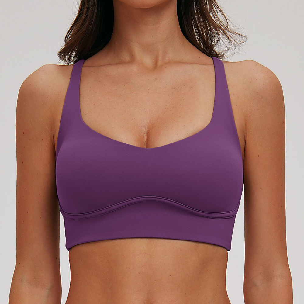 Sexy V-neck Sports Bra Yoga Un – Aquatic Sports Bra Bewertung und Preis